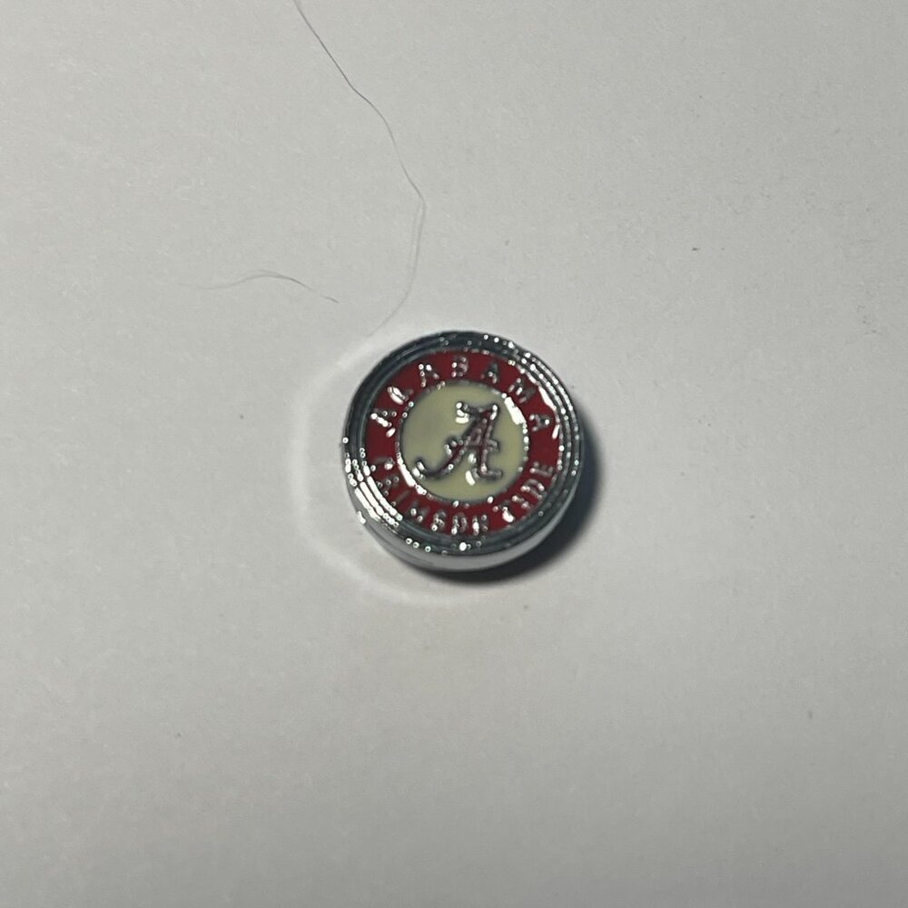 Alabama Crimson Tide 5 PK Slide Charms NEW